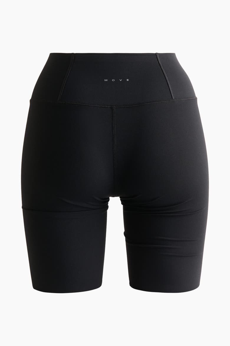 Running Bike Shorts With Shapemove, Alternate, color, Black