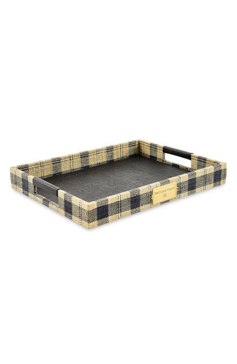 Mad for Plaid Serving Tray