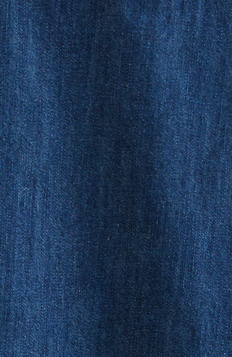 Nordstrom Kids' Chambray Pleated Skort, Alternate, color, Sapphire Blue Wash