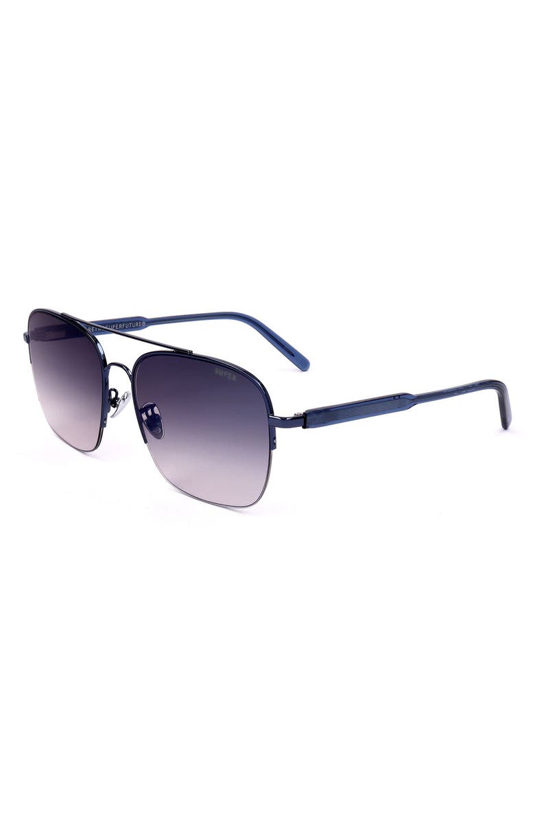 SUPER by RETROSUPERFUTURE<sup>®</sup> 48mm Aviator Sunglasses, Alternate, color, Blue