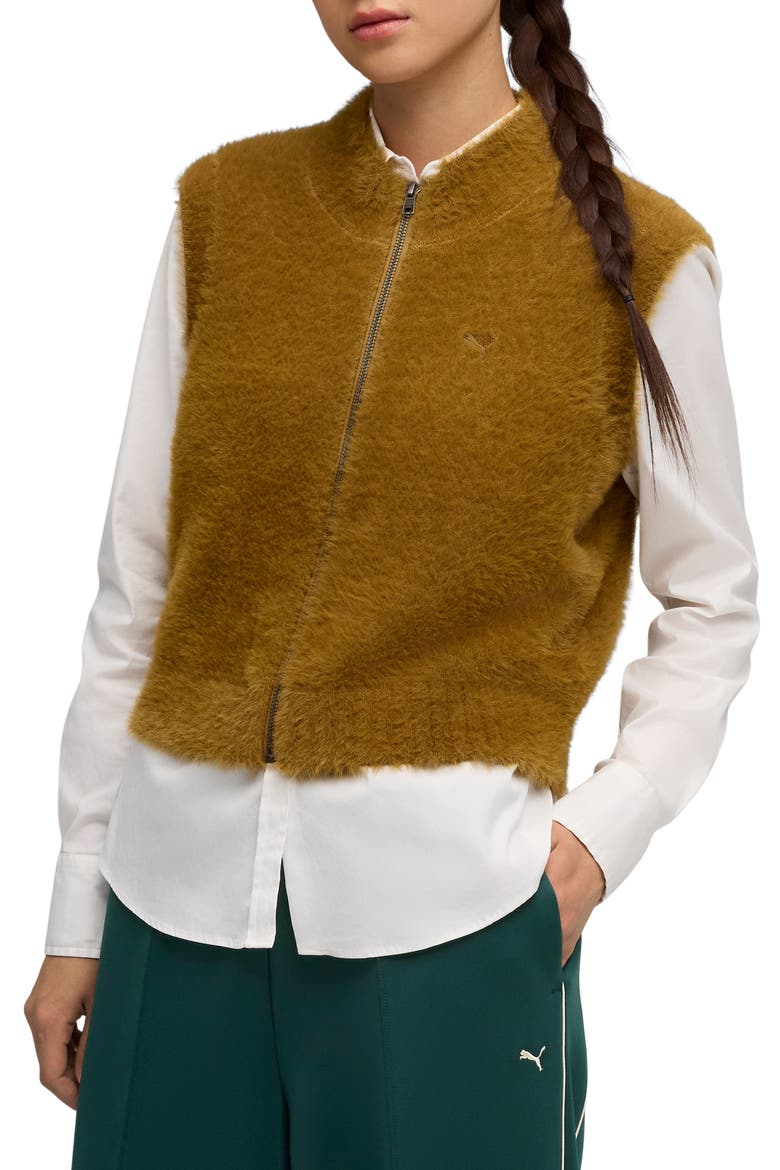 Yona Zip Vest, Main, color, HONEY BUTTER