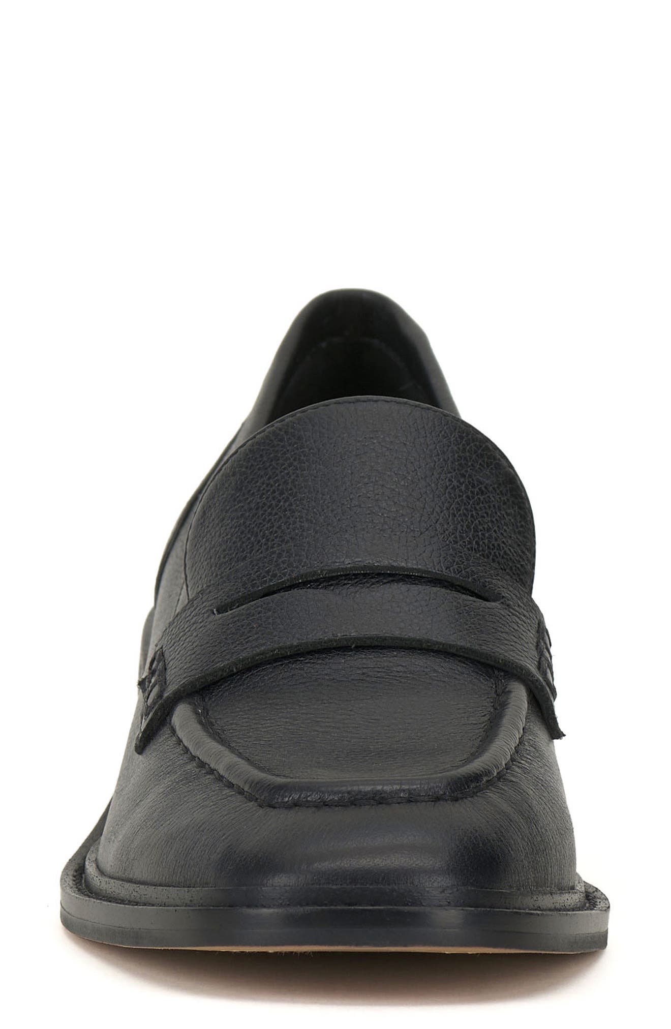 Enachel Penny Loafer, Alternate, color, BLACK BUTCAF