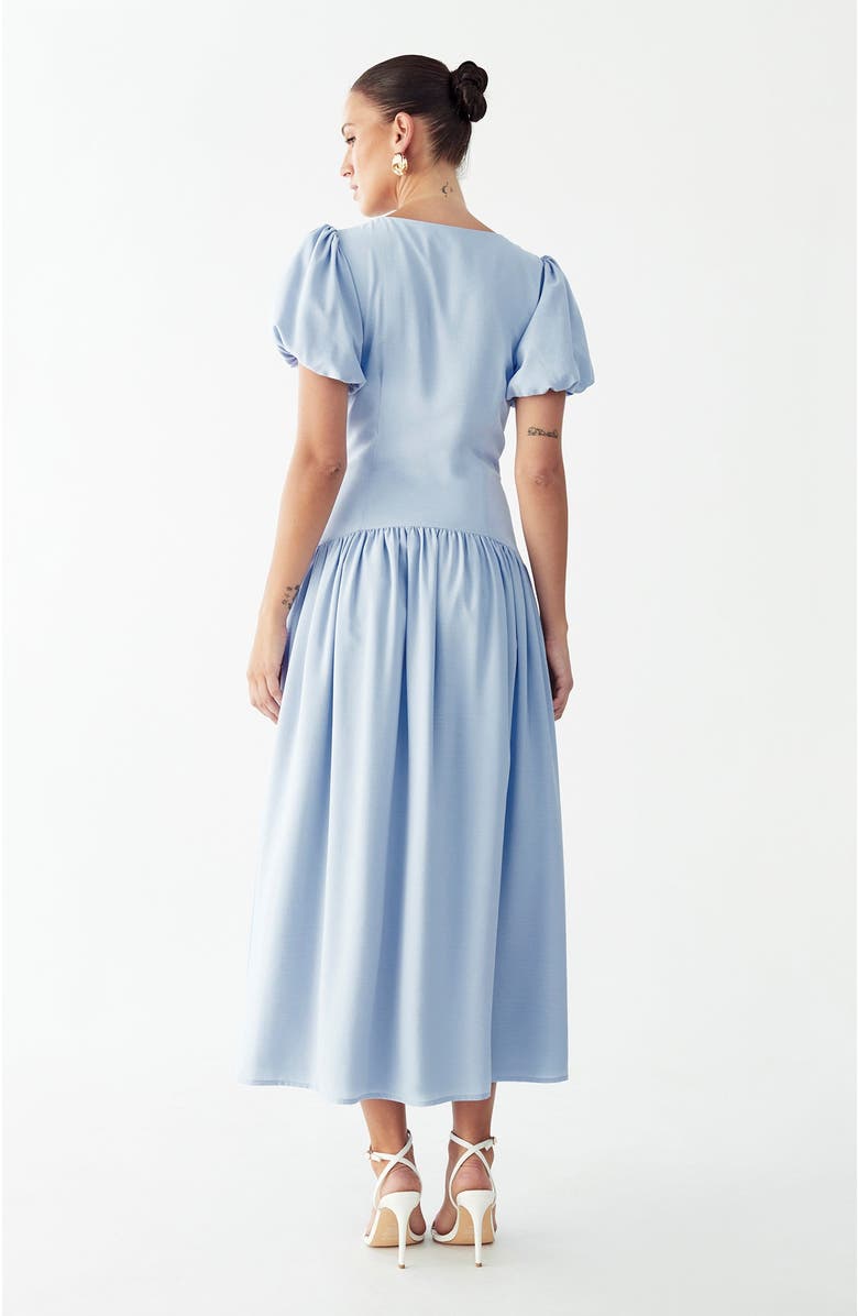 WILLA Zuri Midi Dress, Alternate, color, Sky Blue