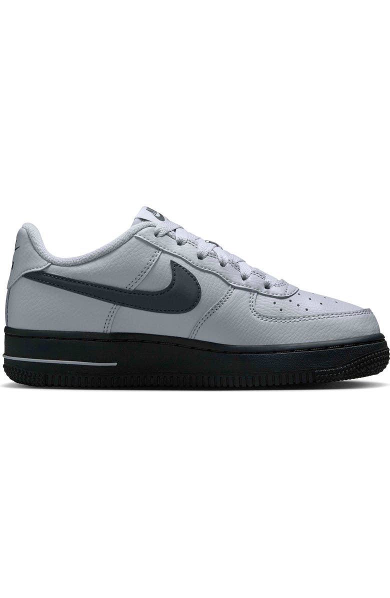 Nike Kids' Air Force 1 Sneaker, Alternate, color, Wolf Grey/ Dark Smoke Grey