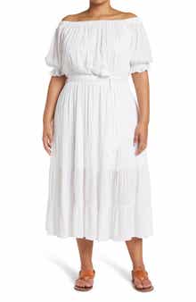 Love By Design Lulu Off the Shoulder Maxi Dress