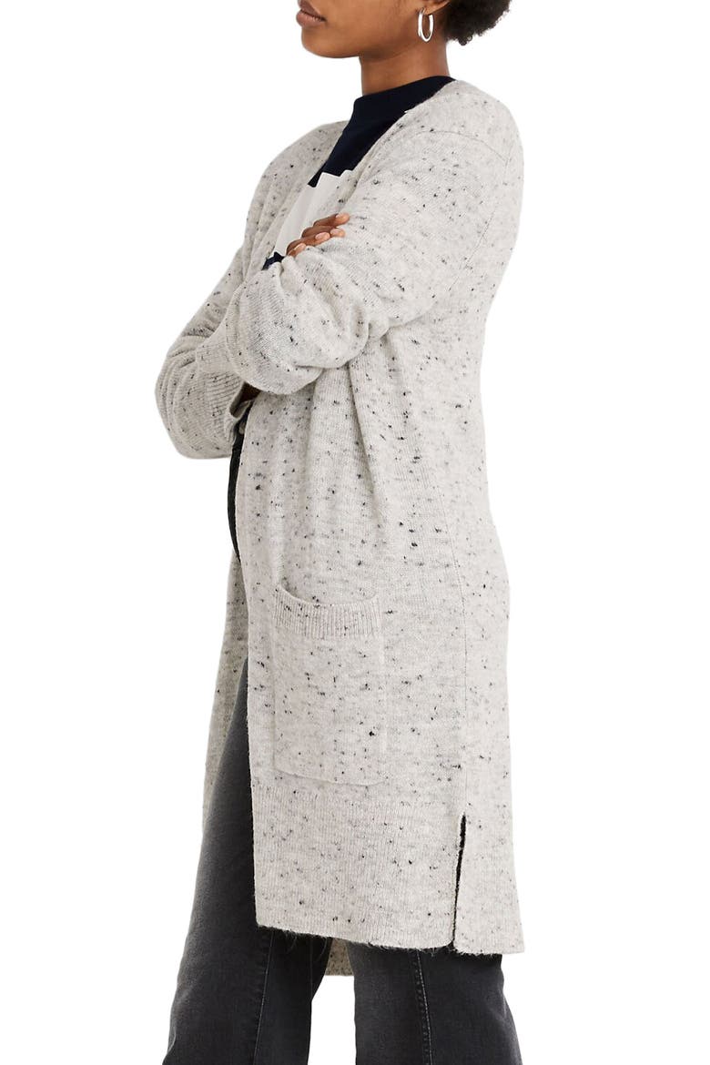 Donegal Kent Cardigan Sweater, Alternate, color, DONEGAL SMOKE