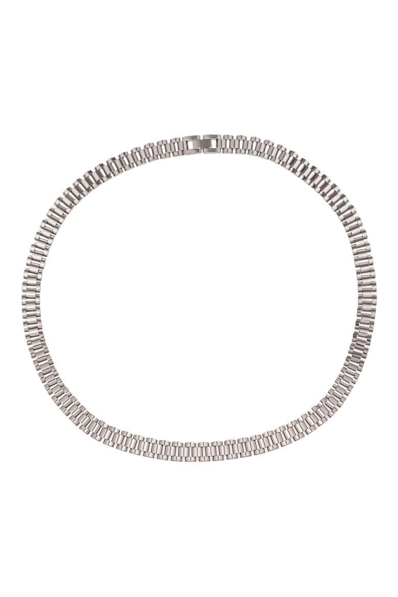 Men's Clyde 10mm Chain Necklace, Alternate, color, SILVER