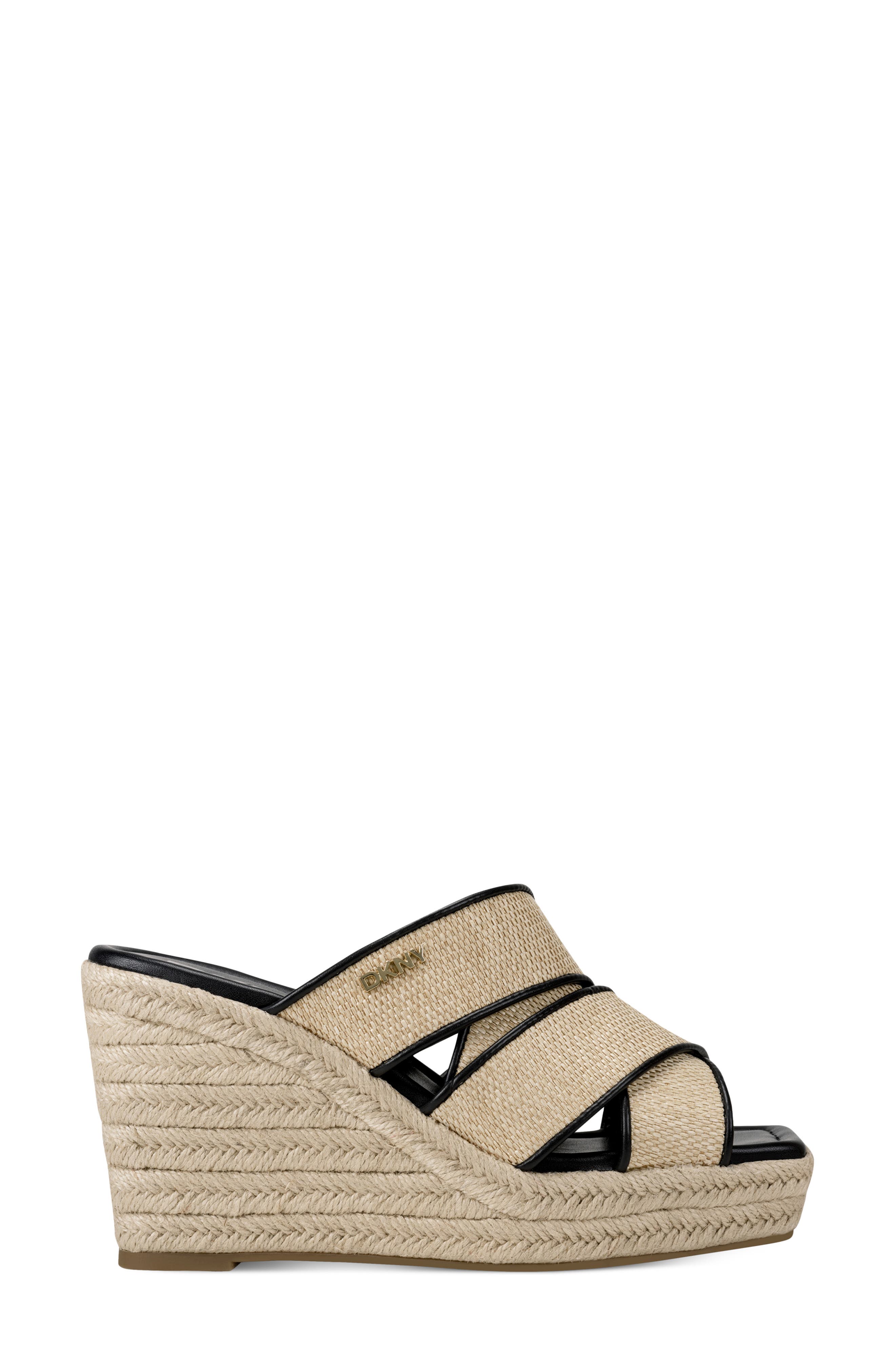 Cresson Platform Wedge Sandal, Alternate, color, NATURAL/ BLACK