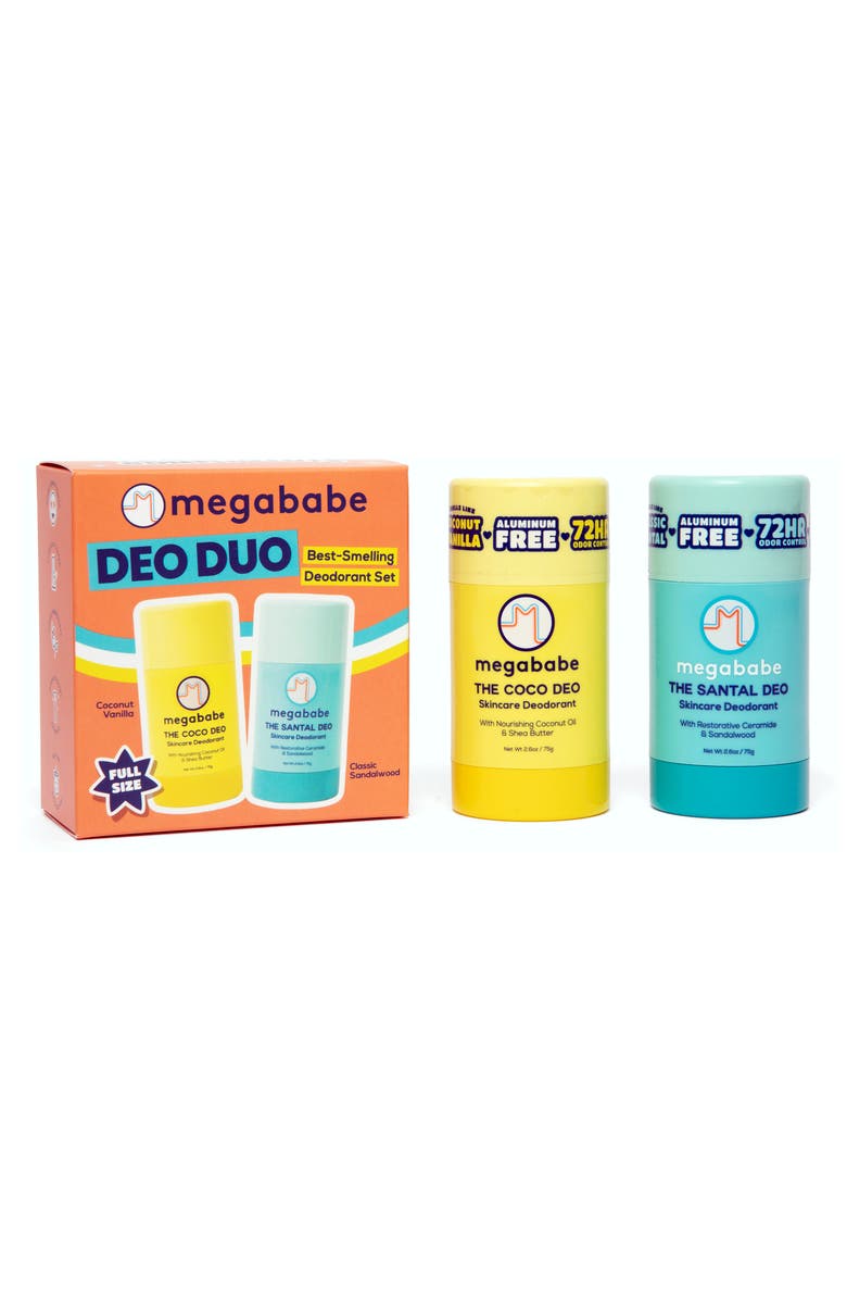 Megababe Deo Duo Best-Smelling Deodorant Set $28 Value, Main, color,