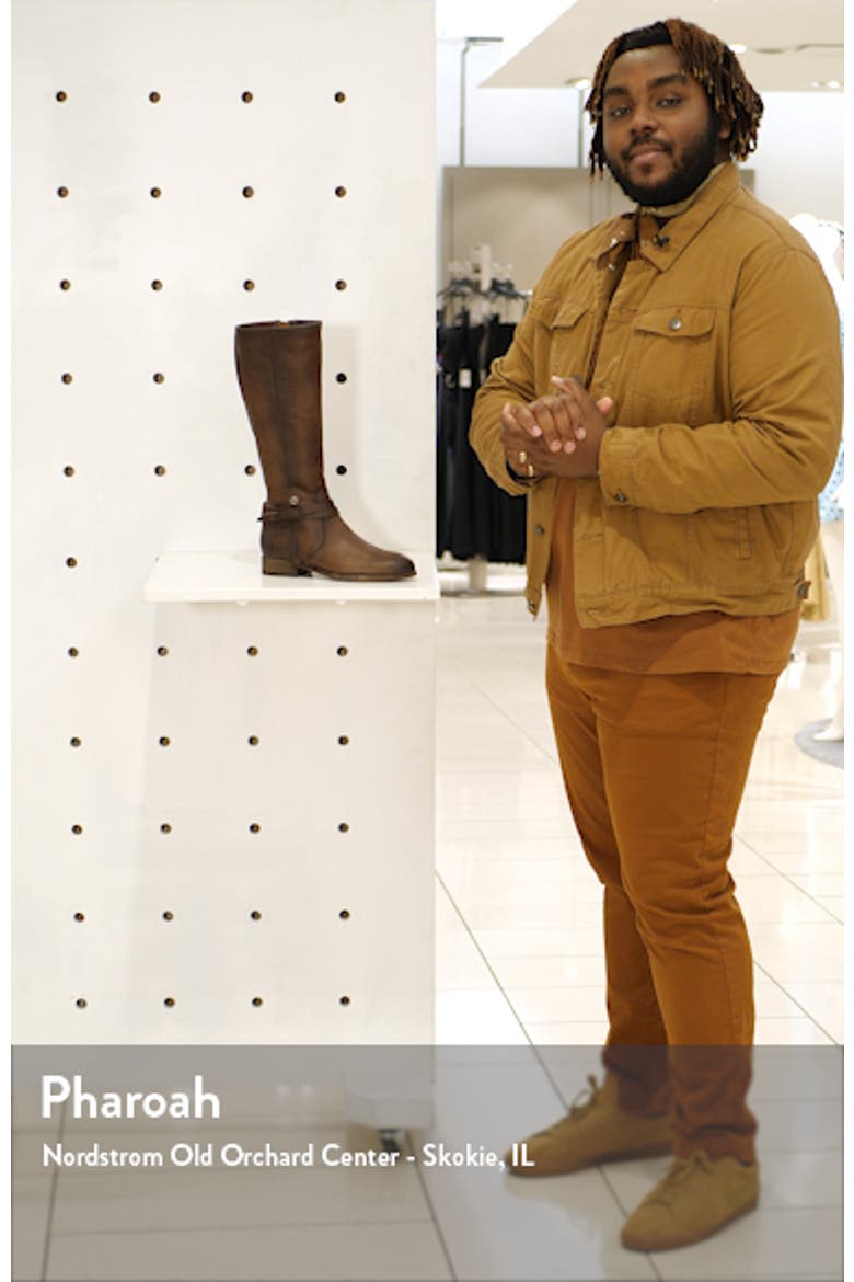 Melissa Belted Knee-High Riding Boot video