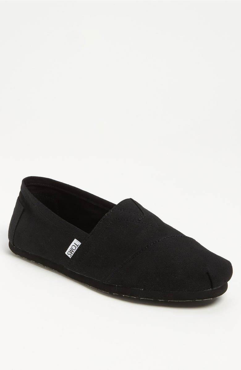 TOMS 'Classic - Earthwise' Vegan Hemp Slip-On, Main, color,