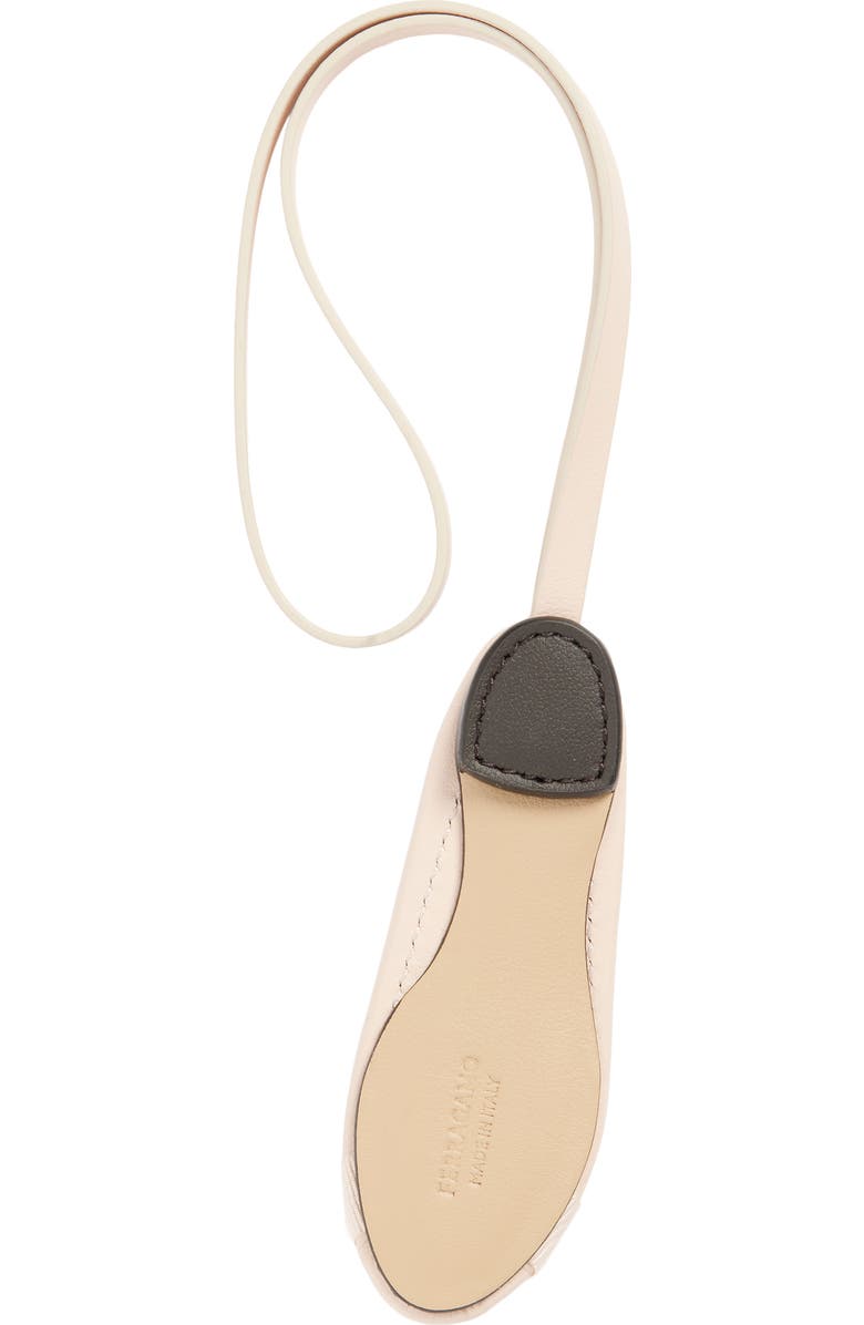 FERRAGAMO Varina Bag Charm, Alternate, color, Ballet/ Light Camel