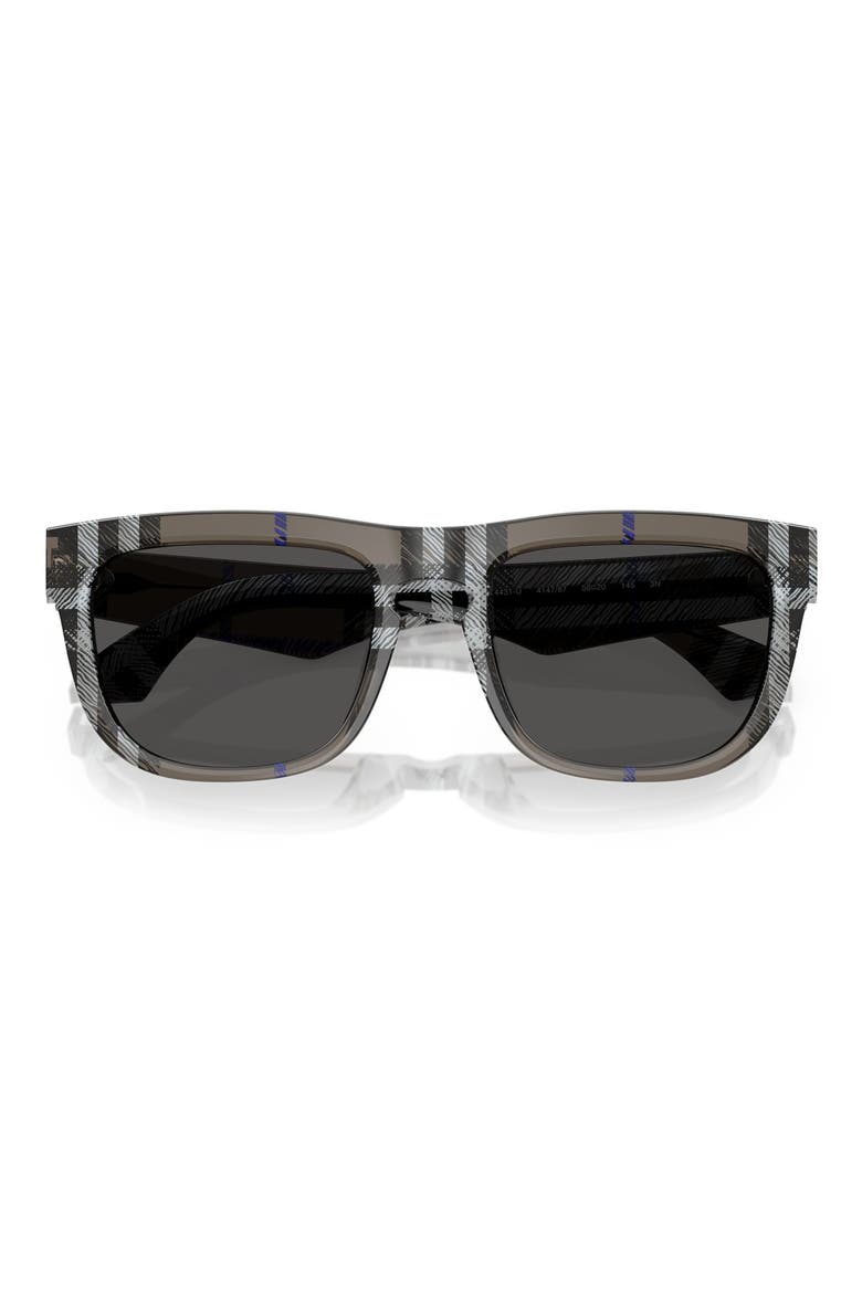 56mm Square Sunglasses, Alternate, color, GREY