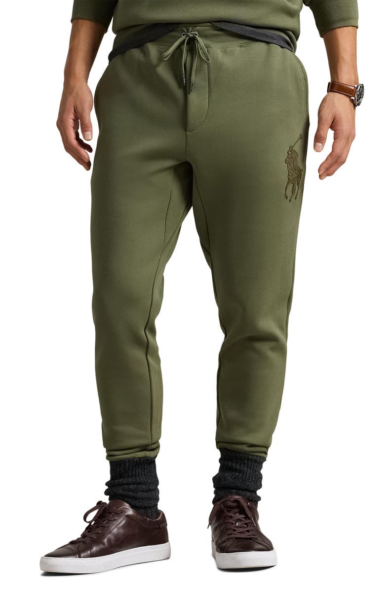 Polo Ralph Lauren Double Knit Cotton Blend Joggers, Main, color, 
