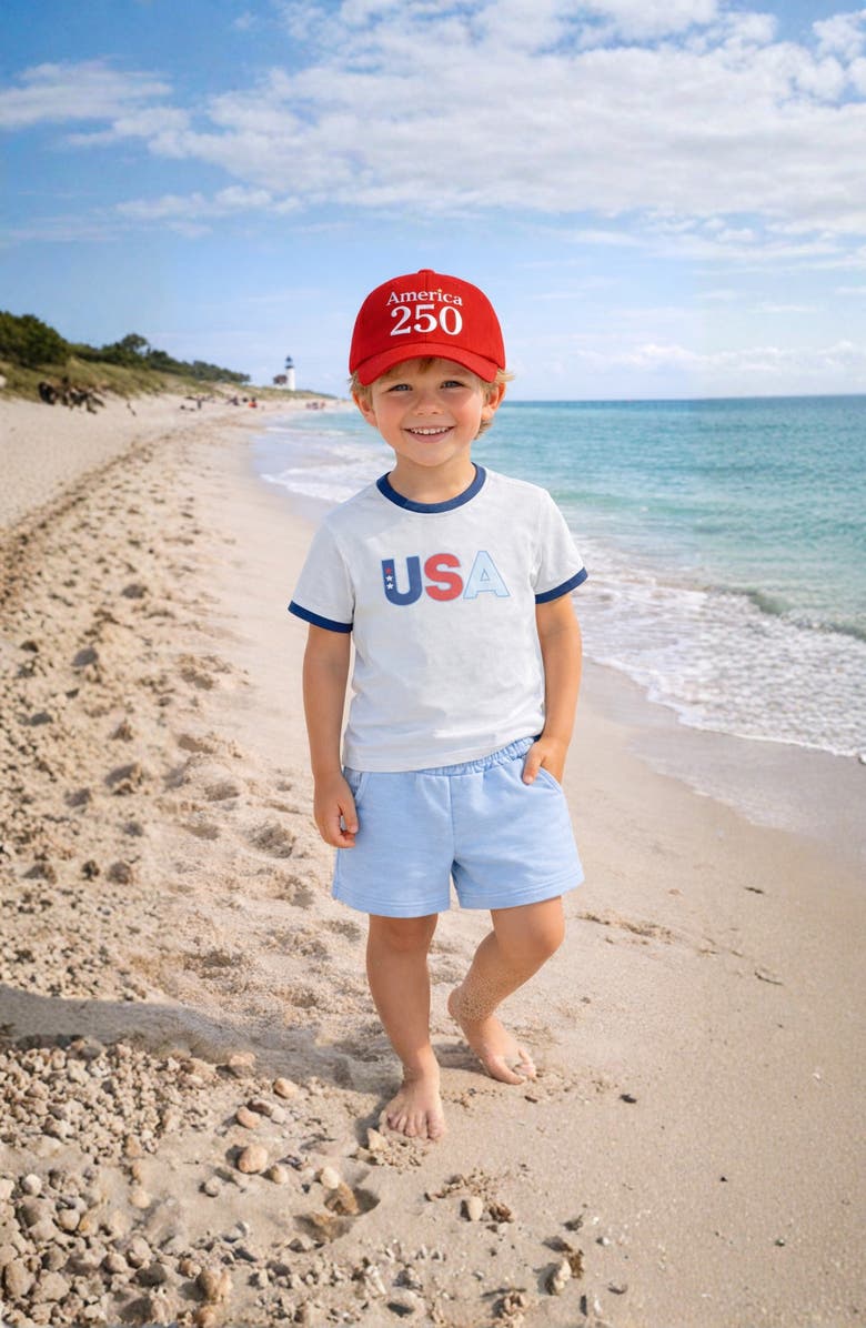 Bits & Bows America 250th Baseball Hat, Alternate, color, Red