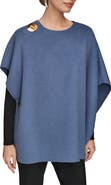 Donna Karan New York Wool Blend Cape