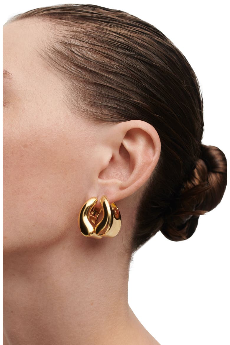 Ibiza Hoops, Alternate, color, Gold