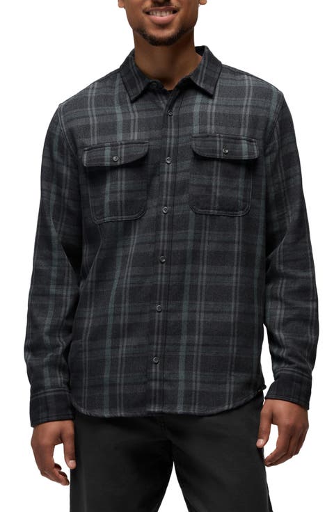 Westbrook Plaid Recycled Blend Button-Up Shirt