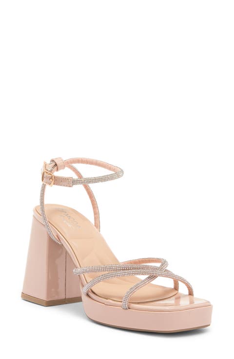 Crystal Platform Sandal (Women)