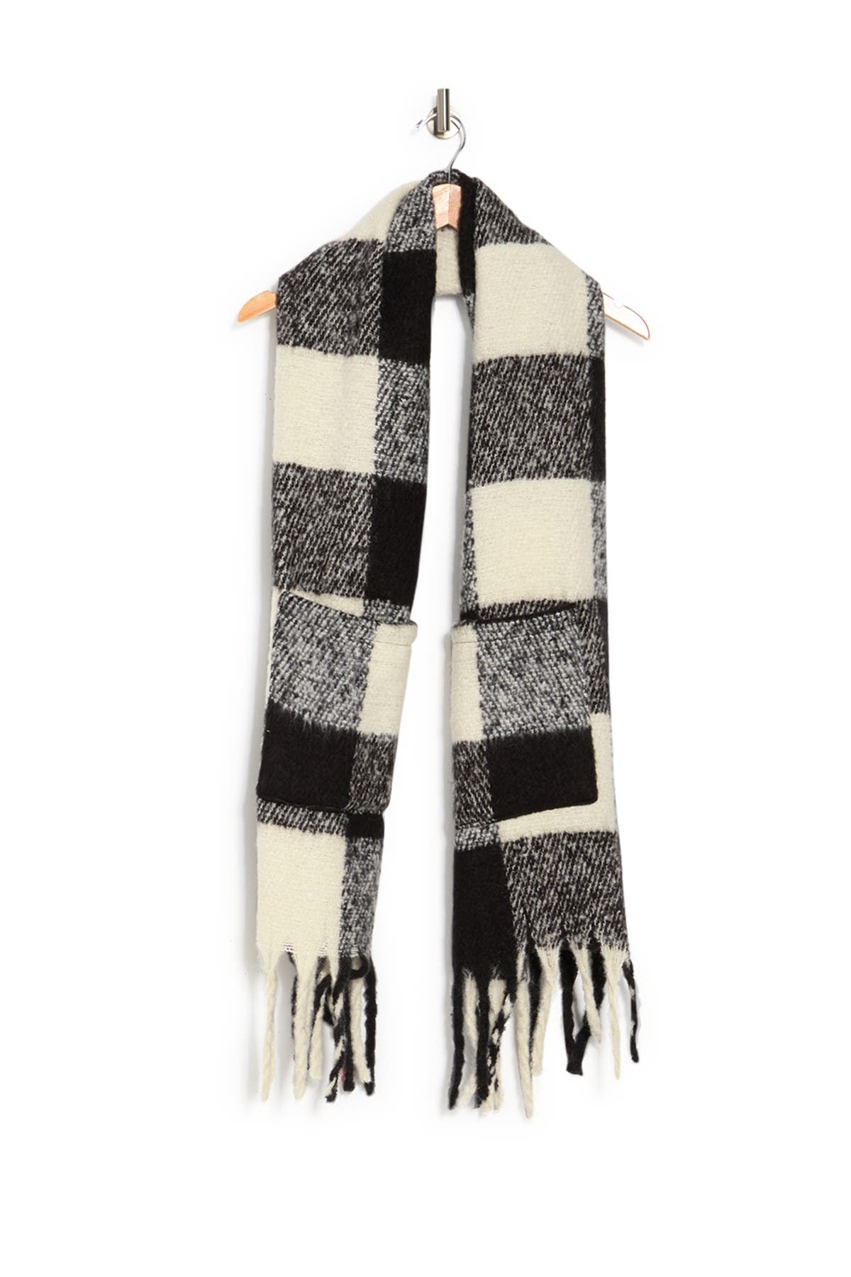 Steve Madden Buffalo Plaid Scarf (Men) | Nordstromrack