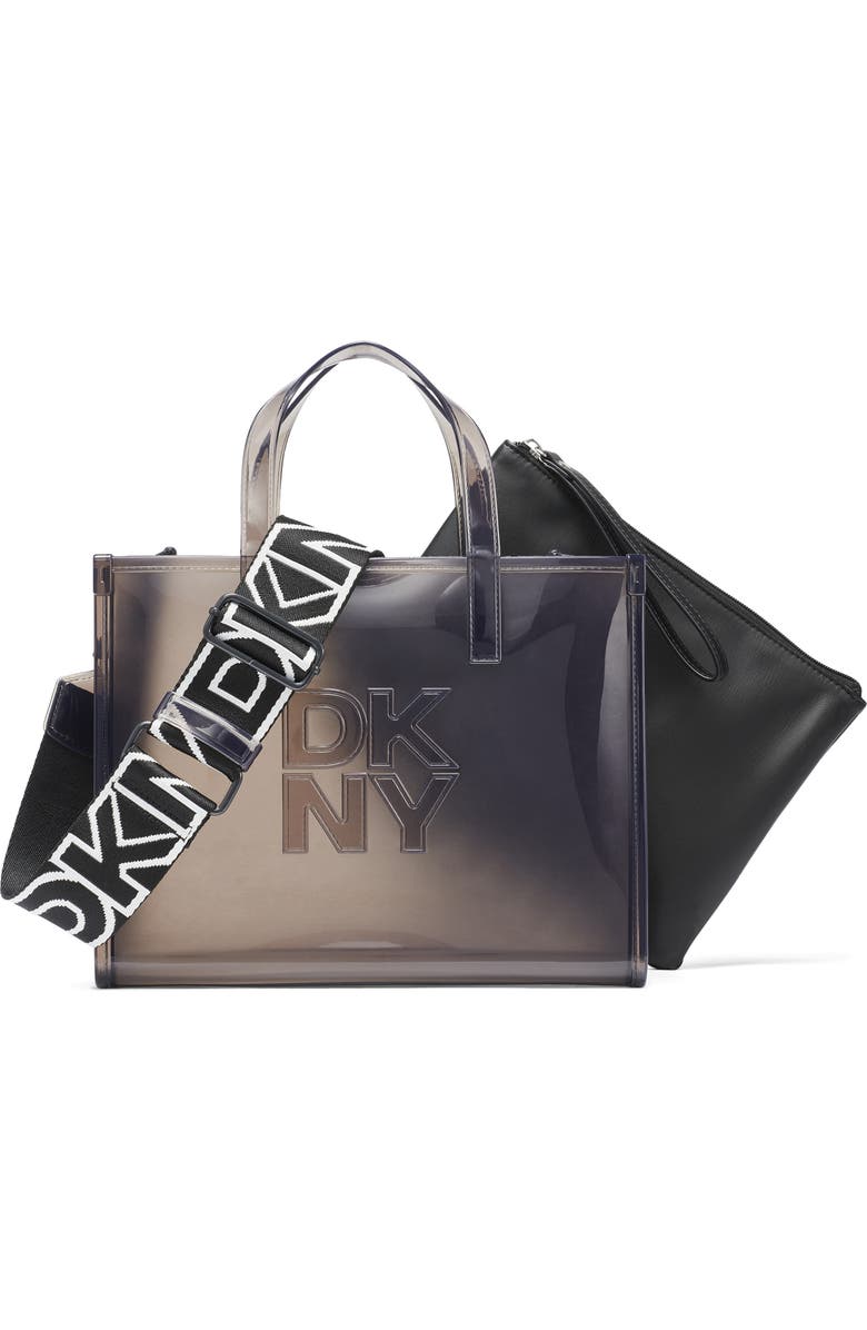 DKNY Hadlee Small Tote, Main, color, Blk/ Black
