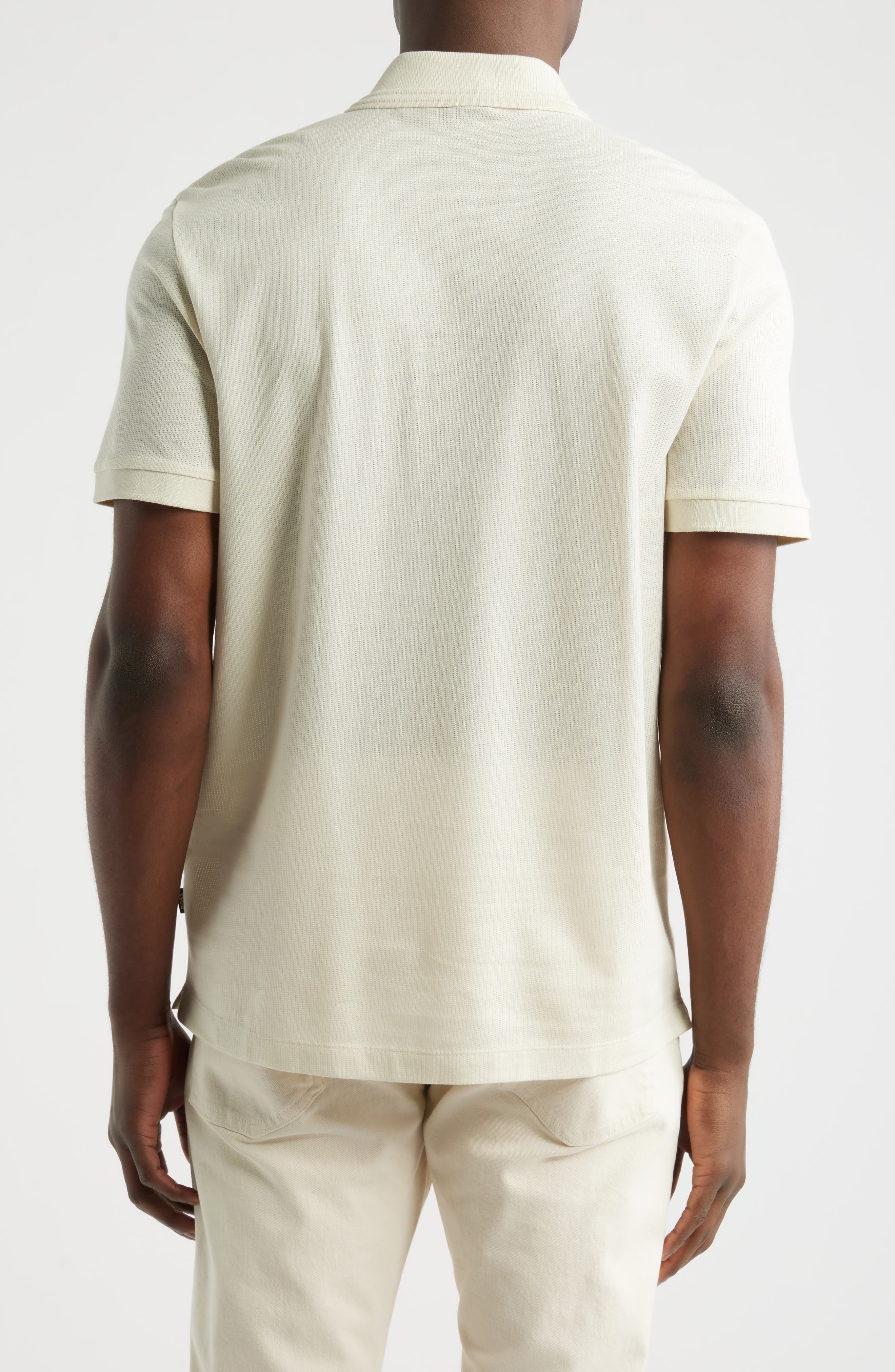 Paras Pique Zip Polo - image 4
