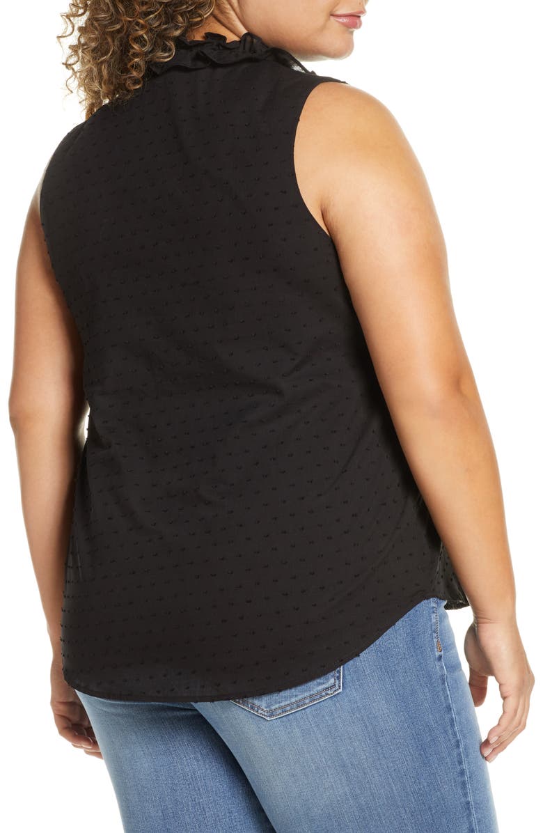 GIBSONLOOK Gibson x International Women's Day Loverly Grey Ruffled V-Neck Top, Alternate, color, 