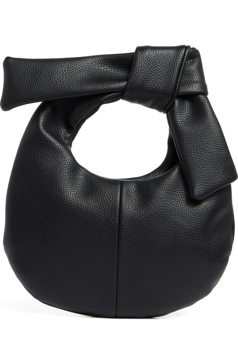 BCBG Knot Handle Bag, Main, color, Black