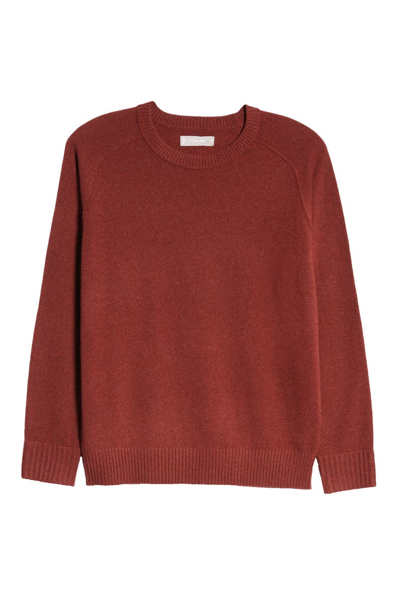 The ReCashmere Crew Sweater, Main, color, HEATHER CLAY