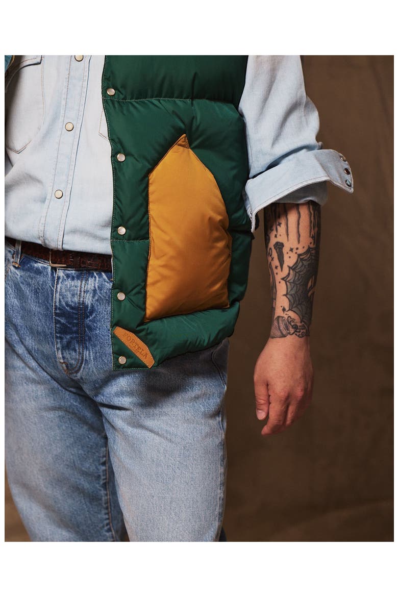 Rocky Mountain Featherbed Down Vest, Alternate, color, MULTI COLOR