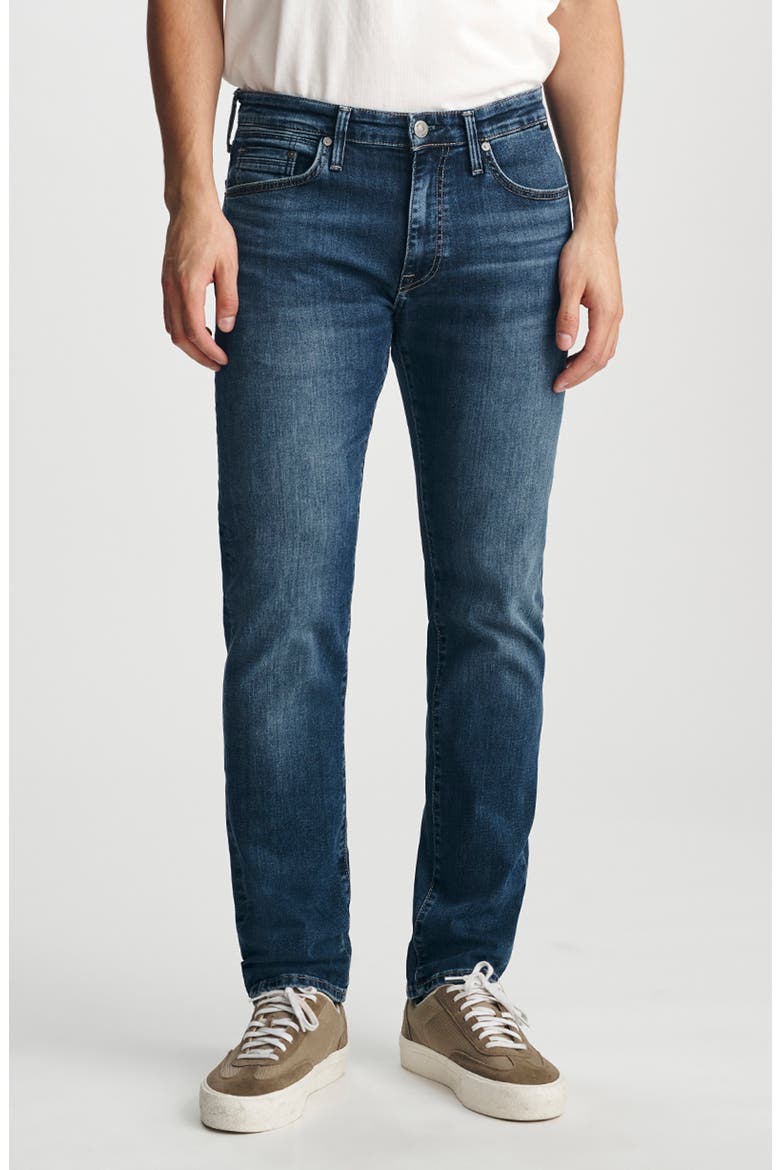 Marcus Slim Straight Leg Jeans, Main, color, MID BRUSHED WILLIAMS