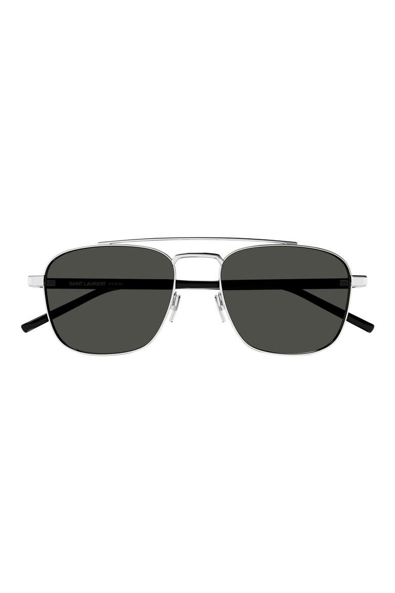 Saint Laurent 56mm Aviator Sunglasses | Nordstromrack display picture 1