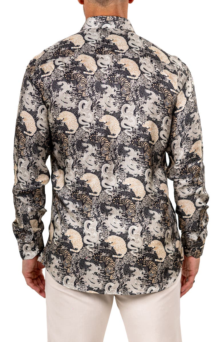 Maceoo Fibonacci Marthy Contemporary Fit Button-Up Shirt, Alternate, color,