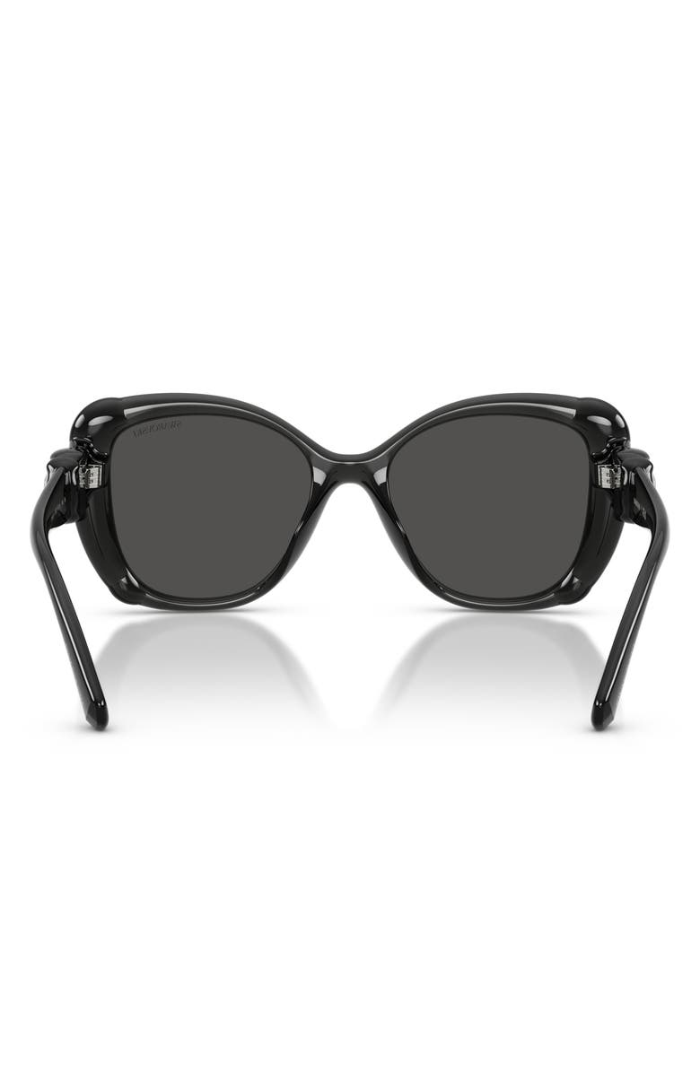 Swarovski 53mm Butterfly Sunglasses, Alternate, color,
