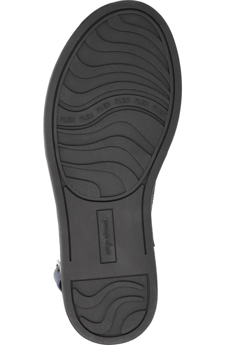 EASY STREET Link Laser Cut Slingback Sandal, Alternate, color, Navy