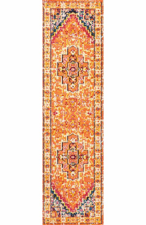 Brooklyn Geometric Medallion Area Rug