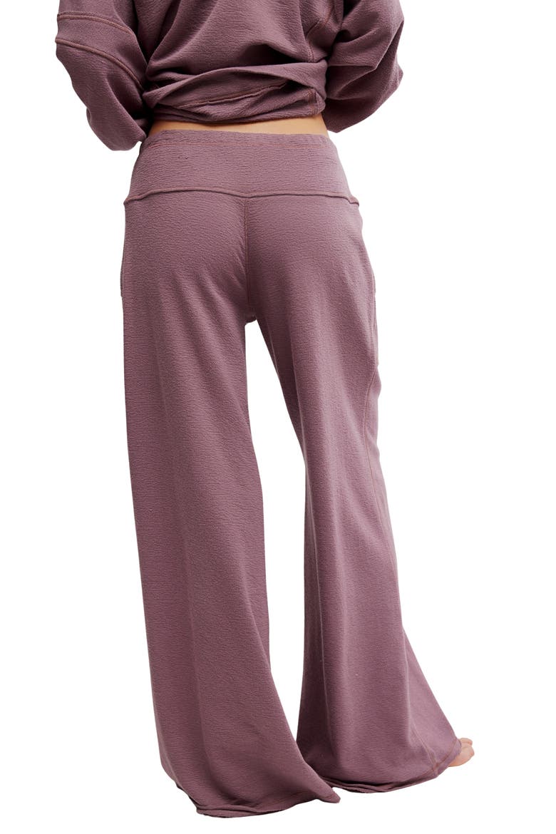Intimately FP Staycation Lounge Pants, Alternate, color, ELDERBERRY TEA