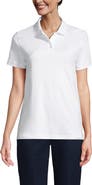 Lands' End School Uniform Short Sleeve Interlock Polo Shirt