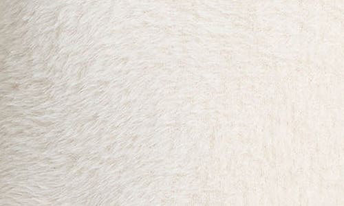 Vince Eyelash Crewneck Sweater In White