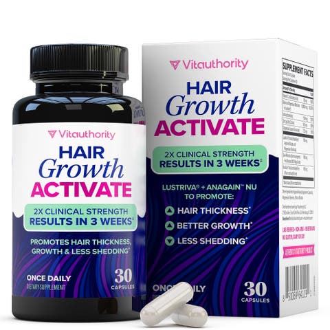 Vita US Hair Growth Activate Capsules, 30ct Bottle