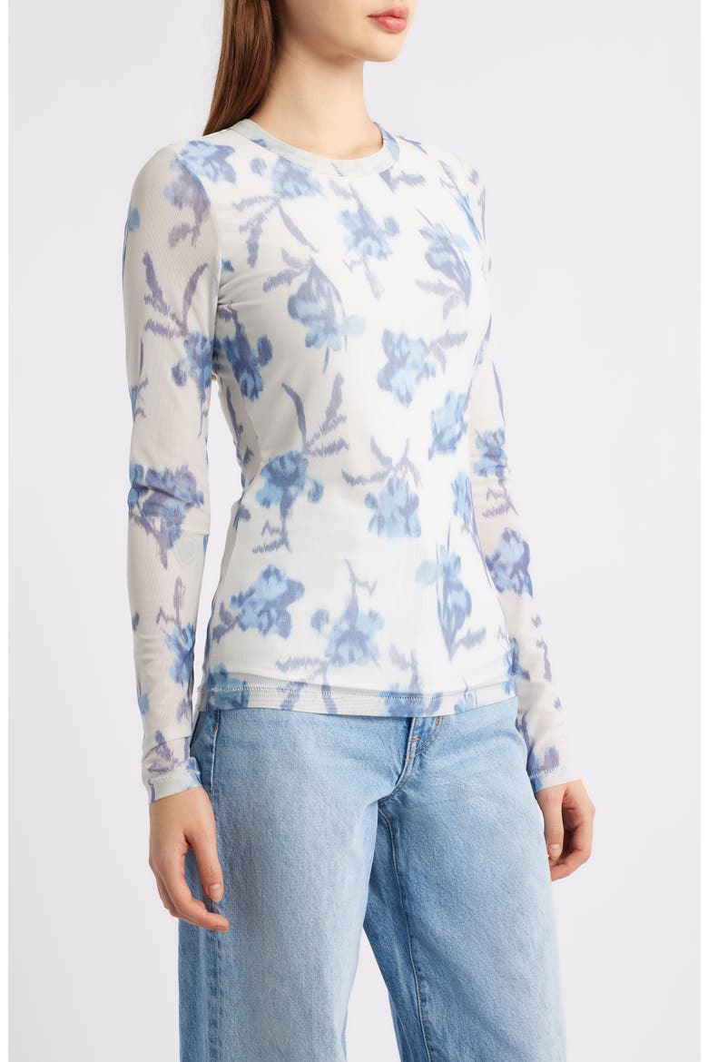 Yana Tie Dye Long Sleeve T-Shirt, Alternate, color, IVYMT