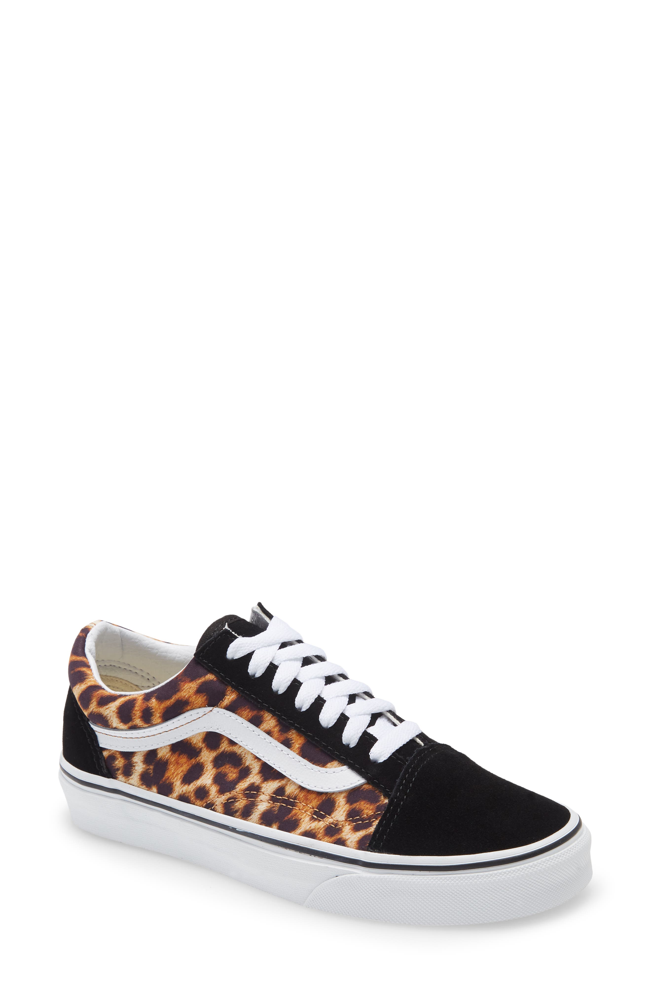 Vans Old Skool Leopard Sneaker, Main, color, 