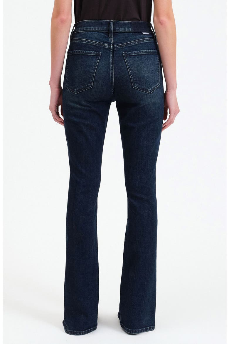 Downtown High Waist Split Hem Straight Leg Jeans, Alternate, color, CHEAP THRILLS