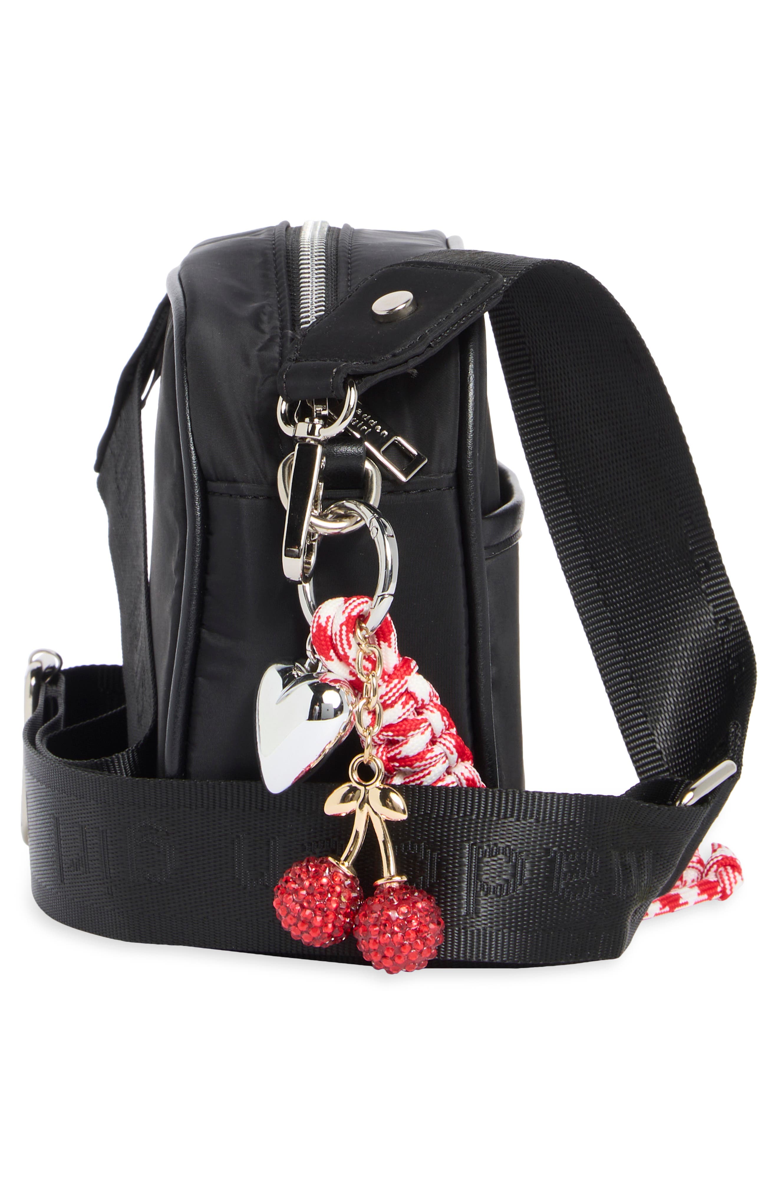 Madden Girl Camera Crossbody Bag, Alternate, color, Black