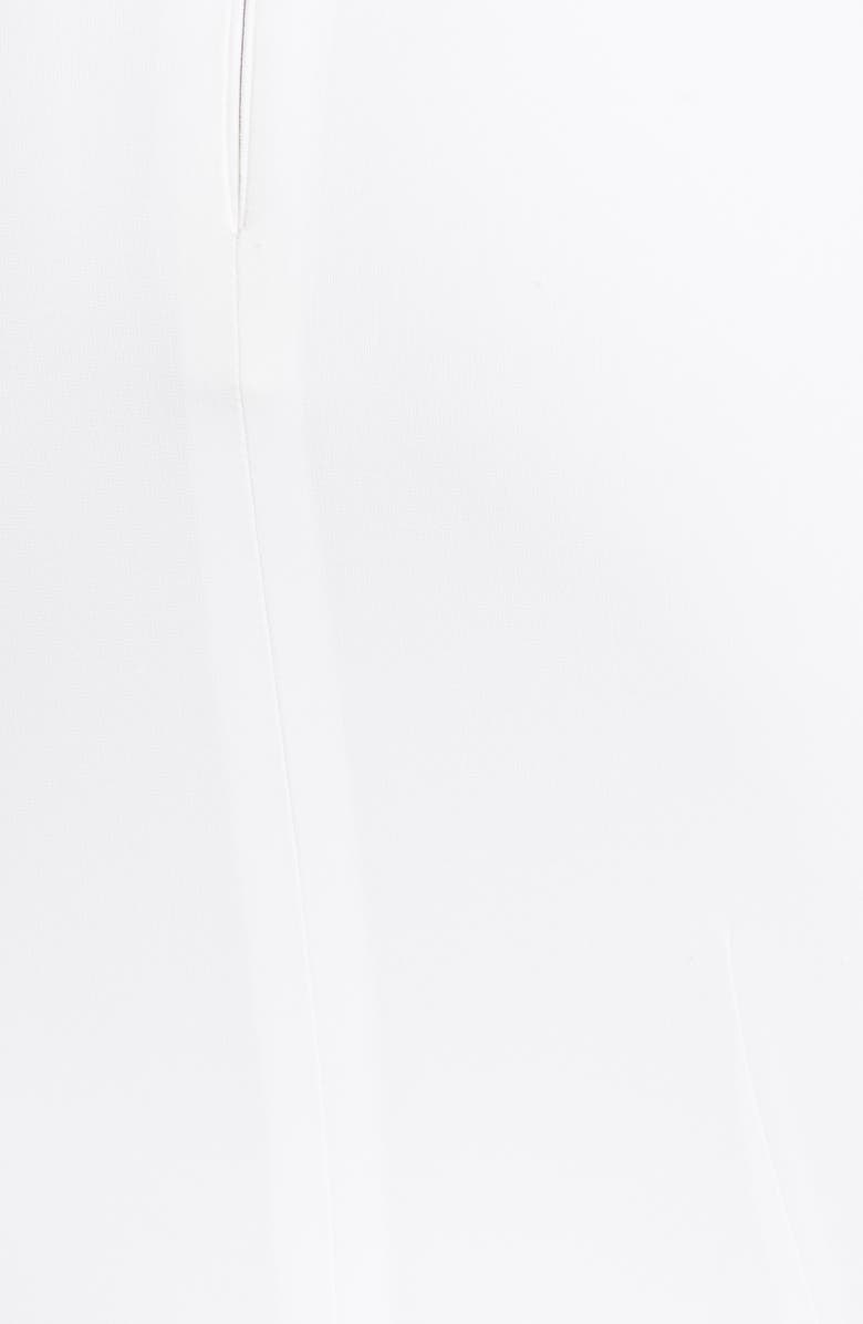 Talbot Runhof Asymmetrical Stretch Crepe Mermaid Gown, Alternate, color,