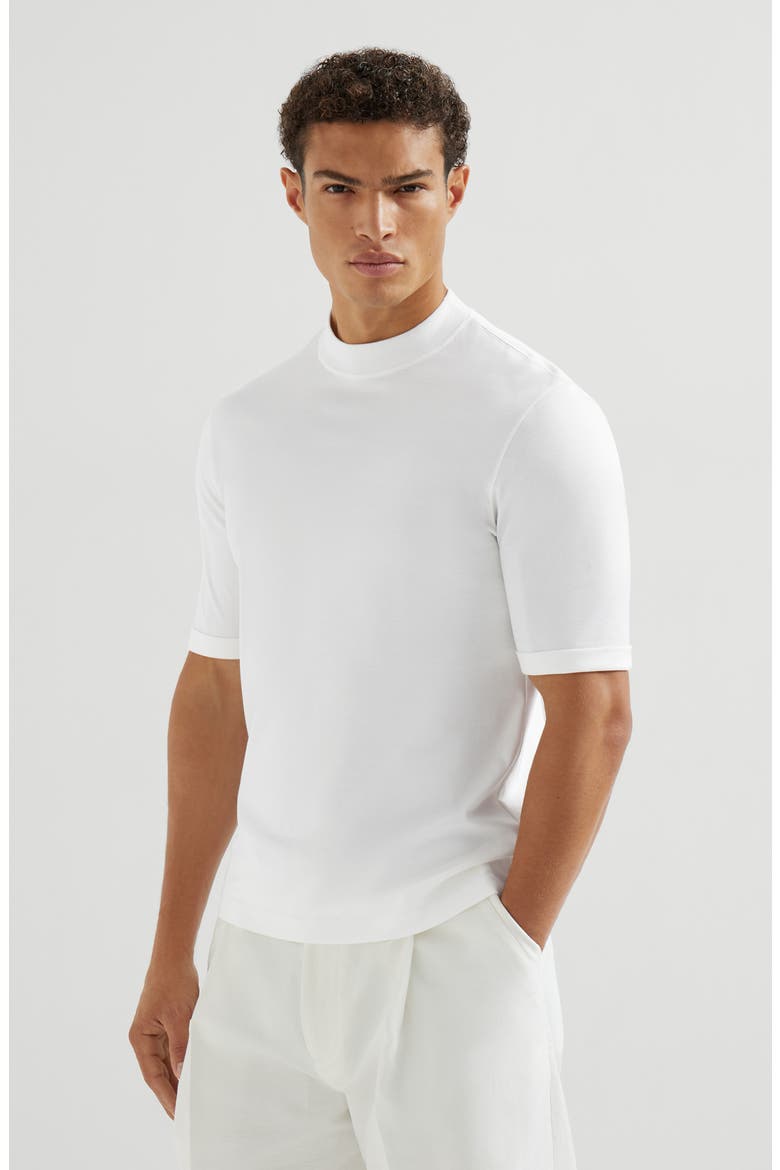 Jersey T-shirt, Main, color, Off-White