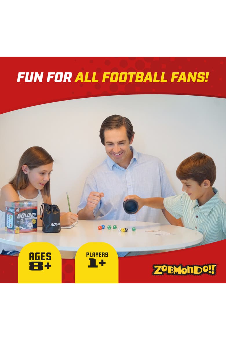 Football Dice Game, Alternate, color, Multicolored