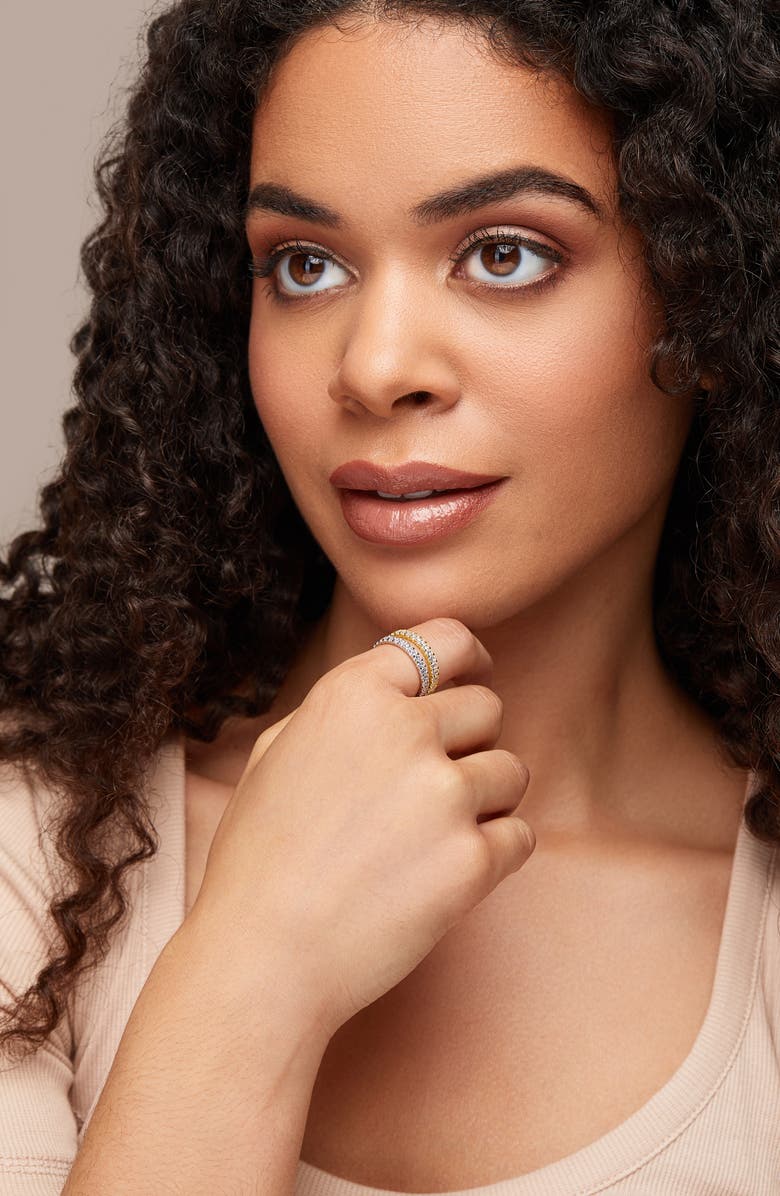 Bony Levy Audrey Oval Diamond Eternity Ring, Alternate, color, 18Ky