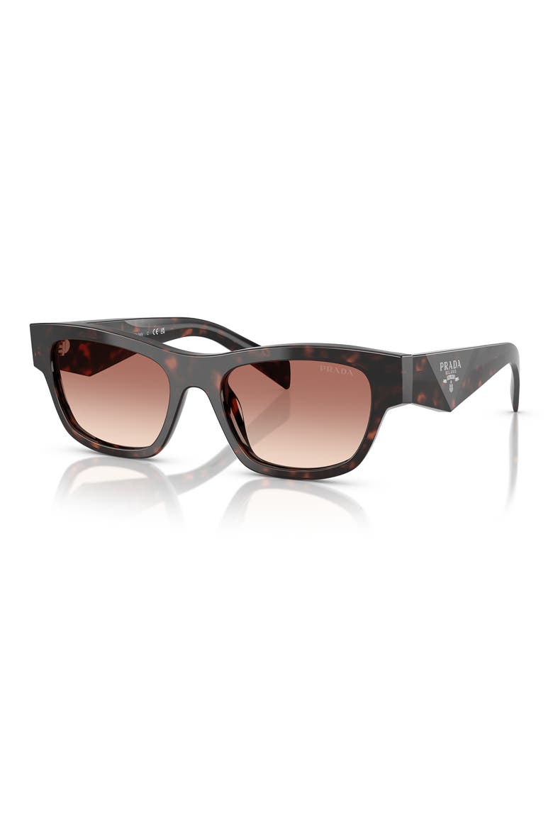 52mm Butterfly Polarized Sunglasses, Alternate, color, BORDEAUX