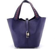Pre-Owned Hermes Picotin Lock Bag Tressage Epsom MM